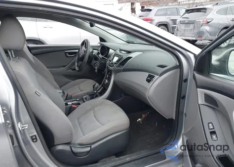 2015 Hyundai Elantra Limited/Se from USA, damaged, VIN KMHDH4AE2F4382329